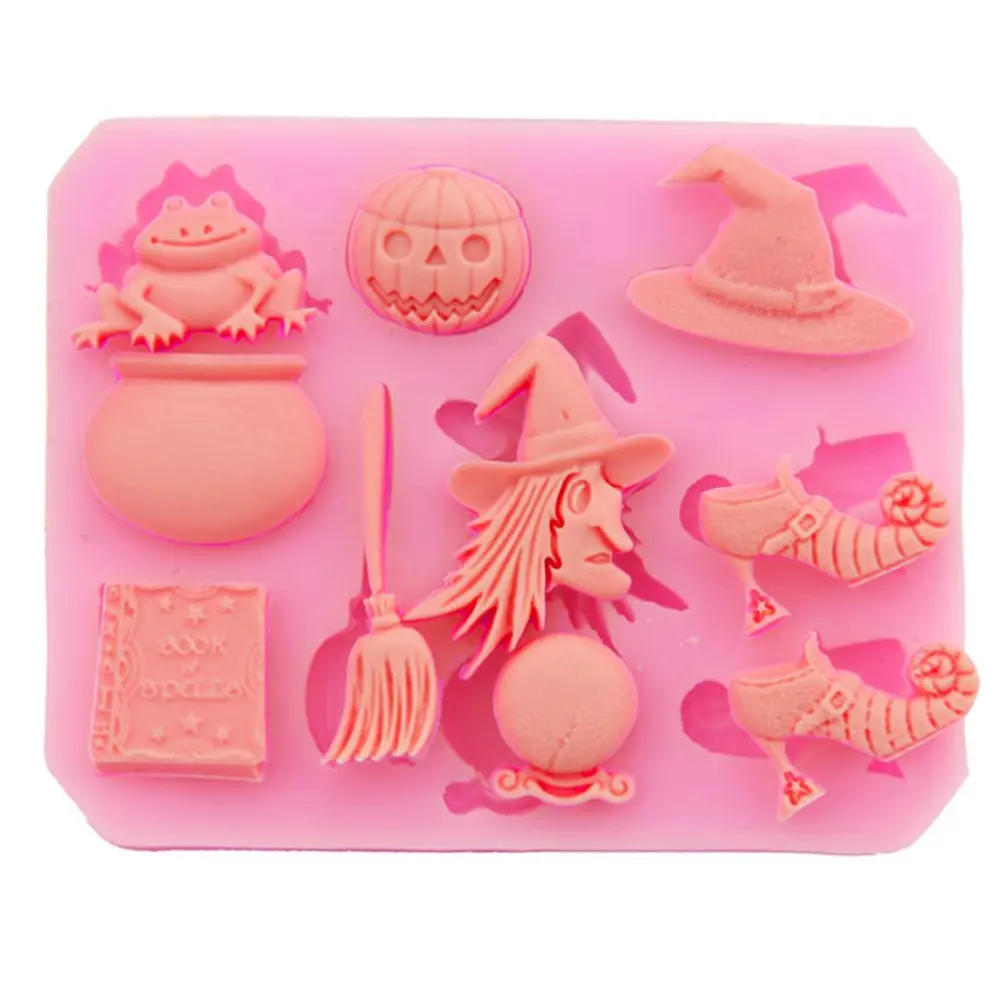 Halloween Cake Mold Halloween Party Silicone Chocolate Mold DIY Baking Tool