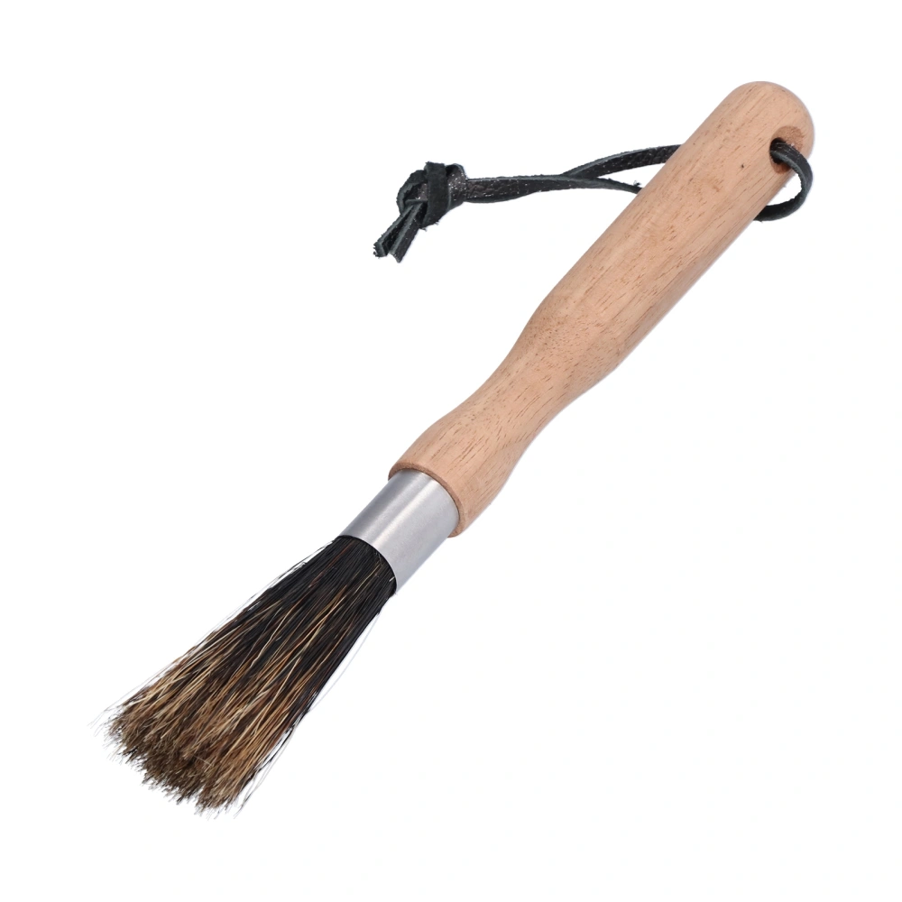 Coffee Grinder Cleaning Brush Wood Handle Brush Tool for Home Kitchen Coffee Machine Cleaning