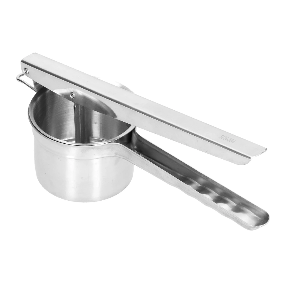 Stainless Steel Manual Mashed Potato Machine Hand Kitchen Food Strainer Squeezer for Potatoes