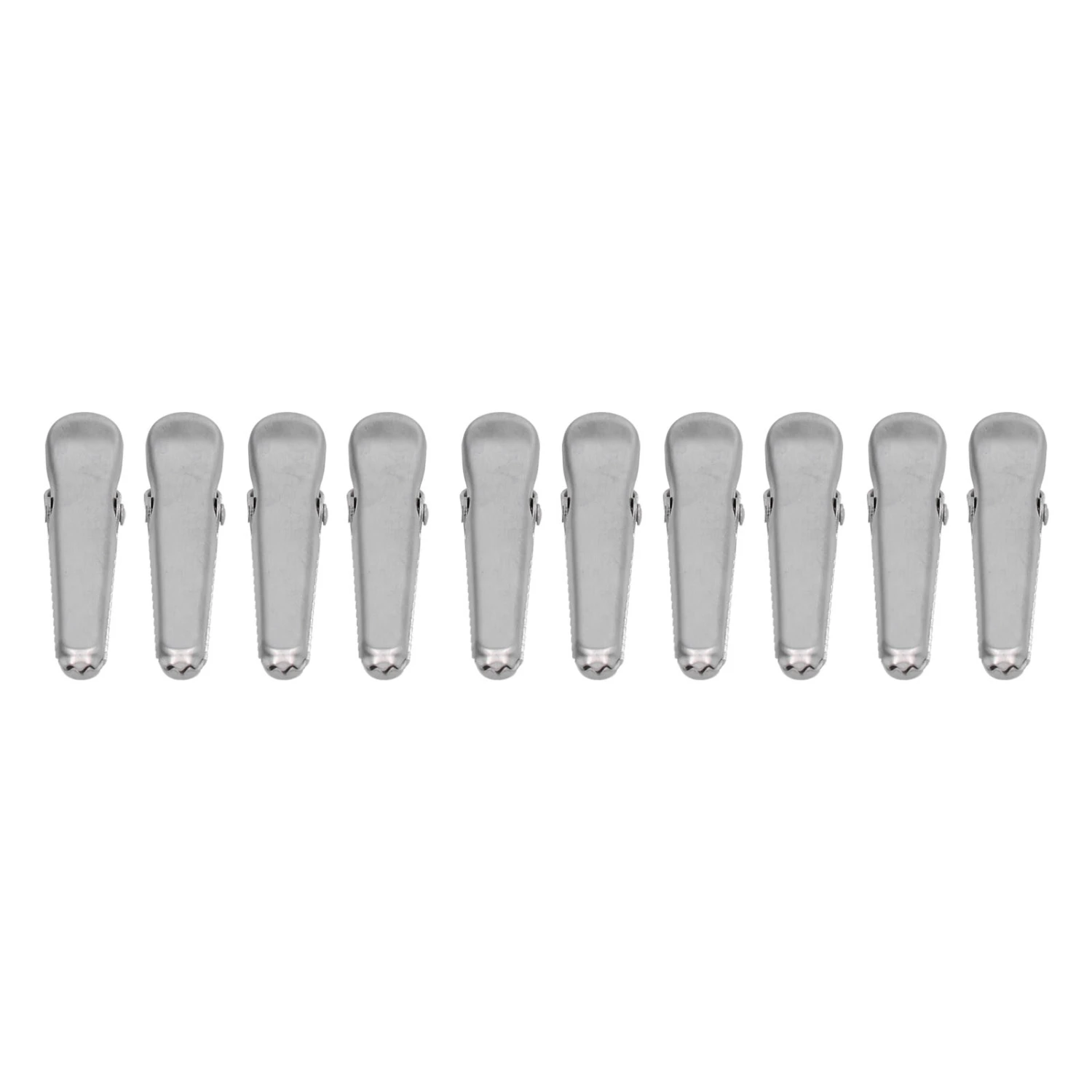 10PCS Stainless Steel Sealing Clip Coffee Bag Sealing Clip Food Bag Sealing Clip Multifunctional Kitchen Tool8cm