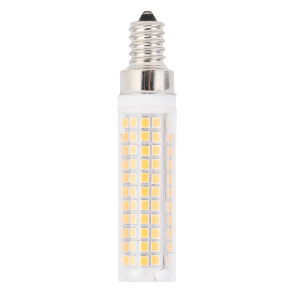 E12 Bulb LED Corn Lamp 1200LM 136LED Dimmable Bulb for Chandelier Ceiling Light Wall Lamp 110VWarm White