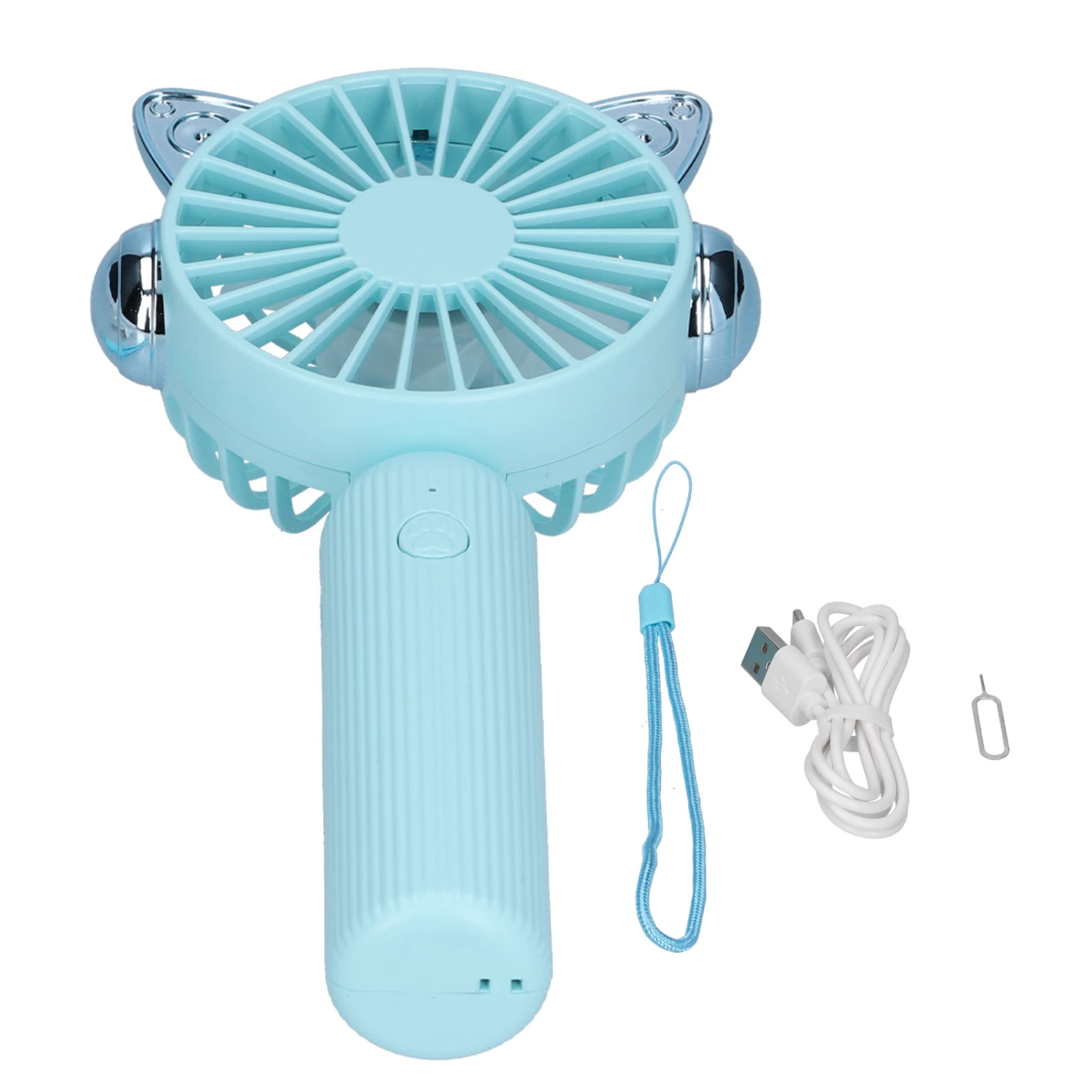 Portable Fan USB Charging Mini Handheld Fan for Office Classroom Dormitory Library