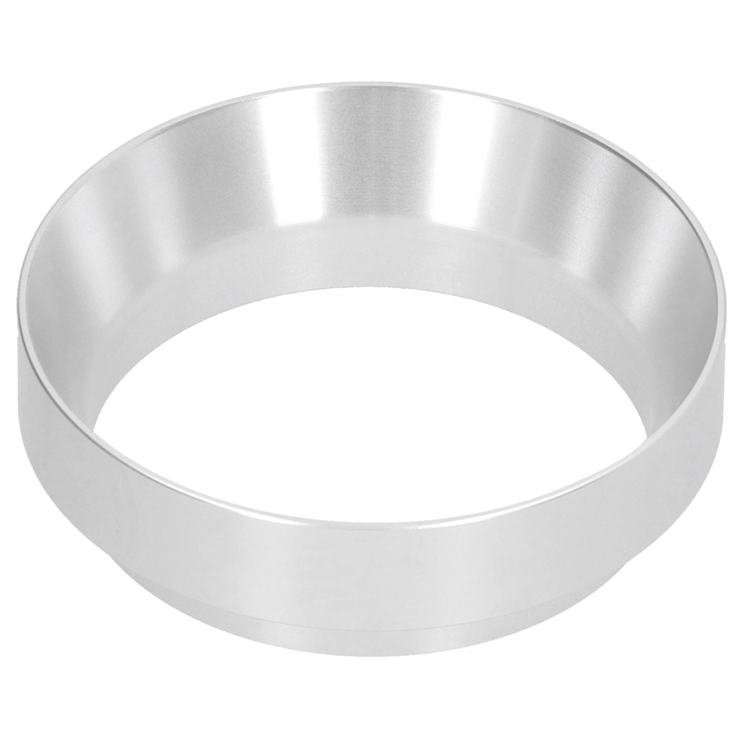 Coffee Dosing Ring Replacement with Magnetic Anti Fly Powder Cover Dosing Funnel Coffee Machine Parts(Silver 58MM )