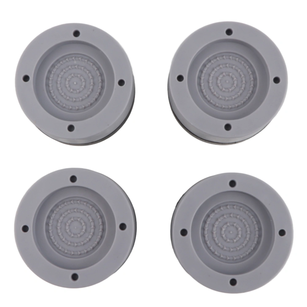 4Pcs Anti Vibration Rubber Foot Pad Universal Washing Machine Support Reduce Noise 4cm Gray