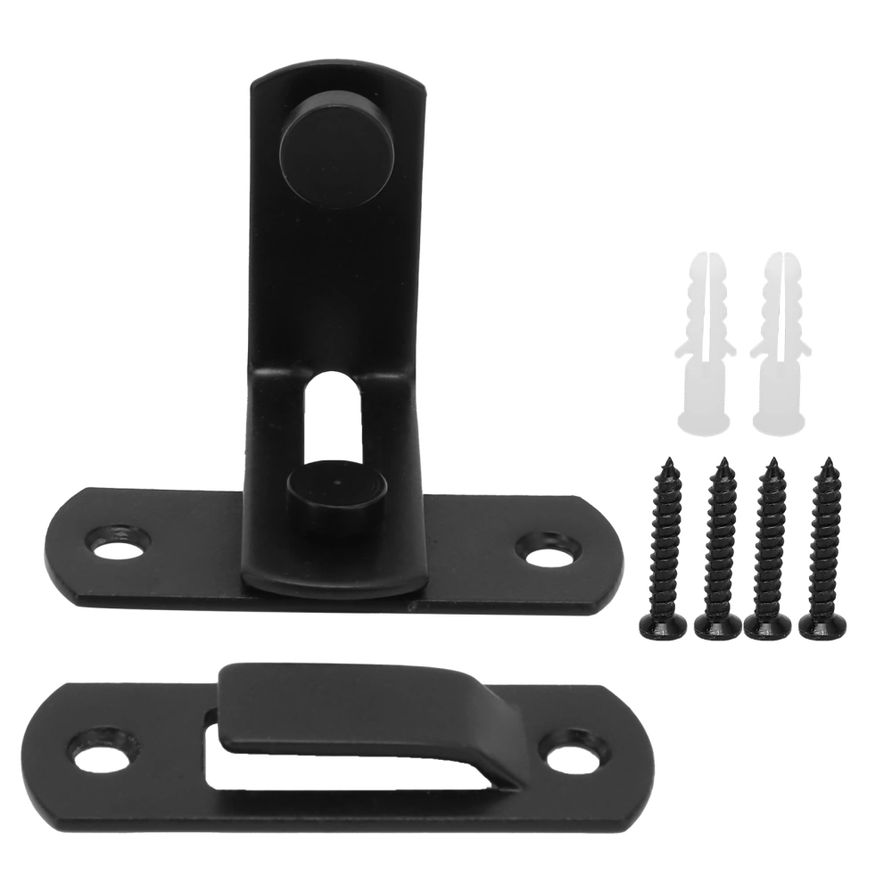 American Style Barn Door Lock Carbon Steel Sliding Door Latch Buckle for Doors and Window