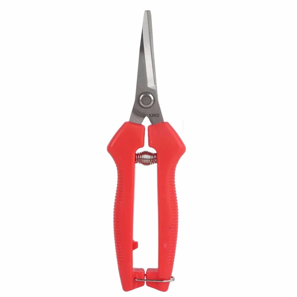 Pruning Shears Gardening Trimming Vegetable Fruit Tree Branch Scissors Pruners with Straight Stainless Steel Blades