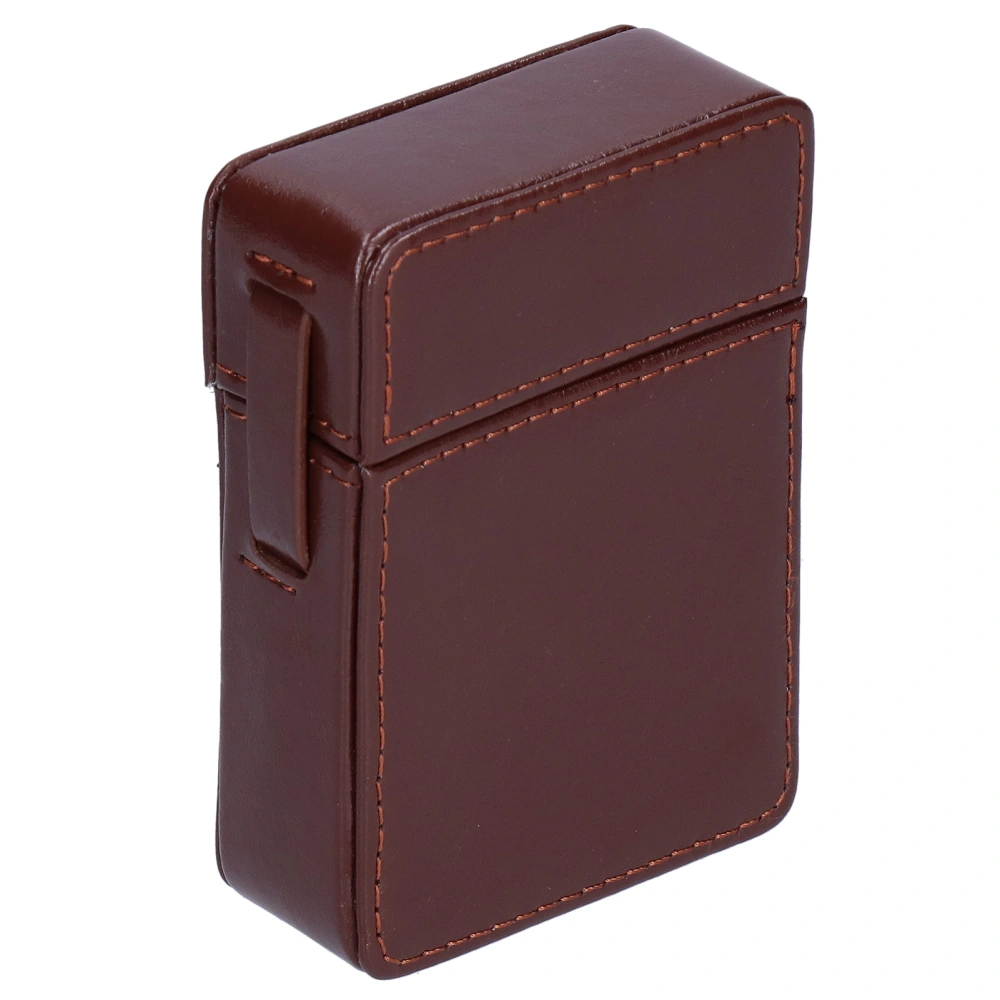 Cigarette Case Microfiber Leather Material Flocking Lining Compression and Moisture Resistance Cigarette Holder Case