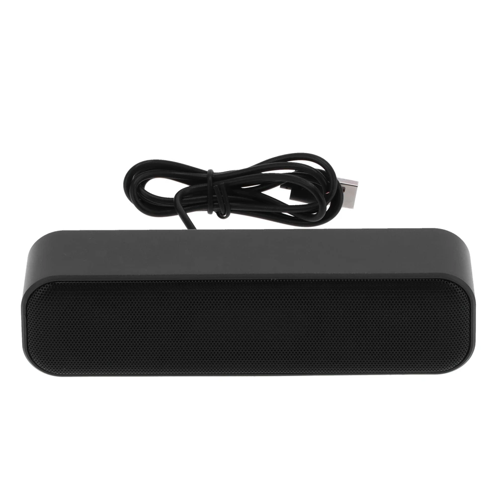 USB Speaker Mini Loudspeaker Box Builtin Decoded Sound Card Stereo Soundbar Computer Speaker