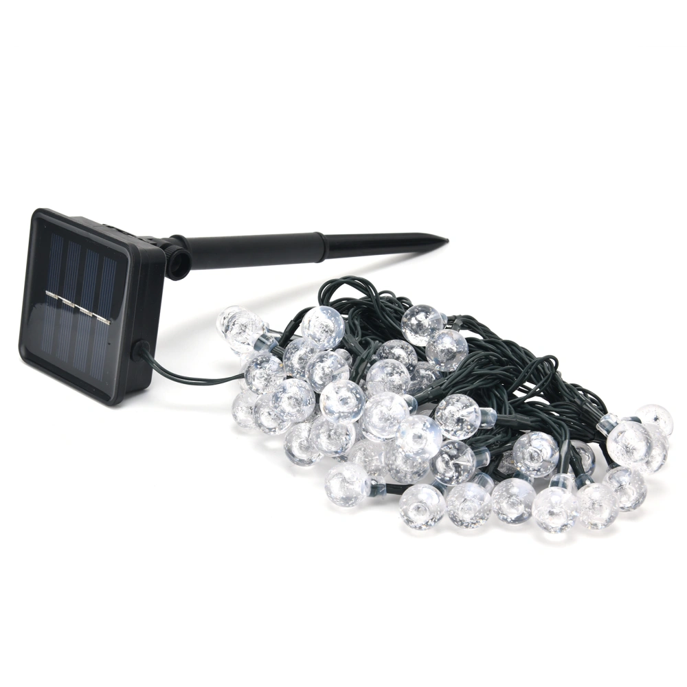 9.5m Solar String Lights 50LEDs Outdoor 8 Lighting Modes String Lamp for Garden Garden Wedding Party