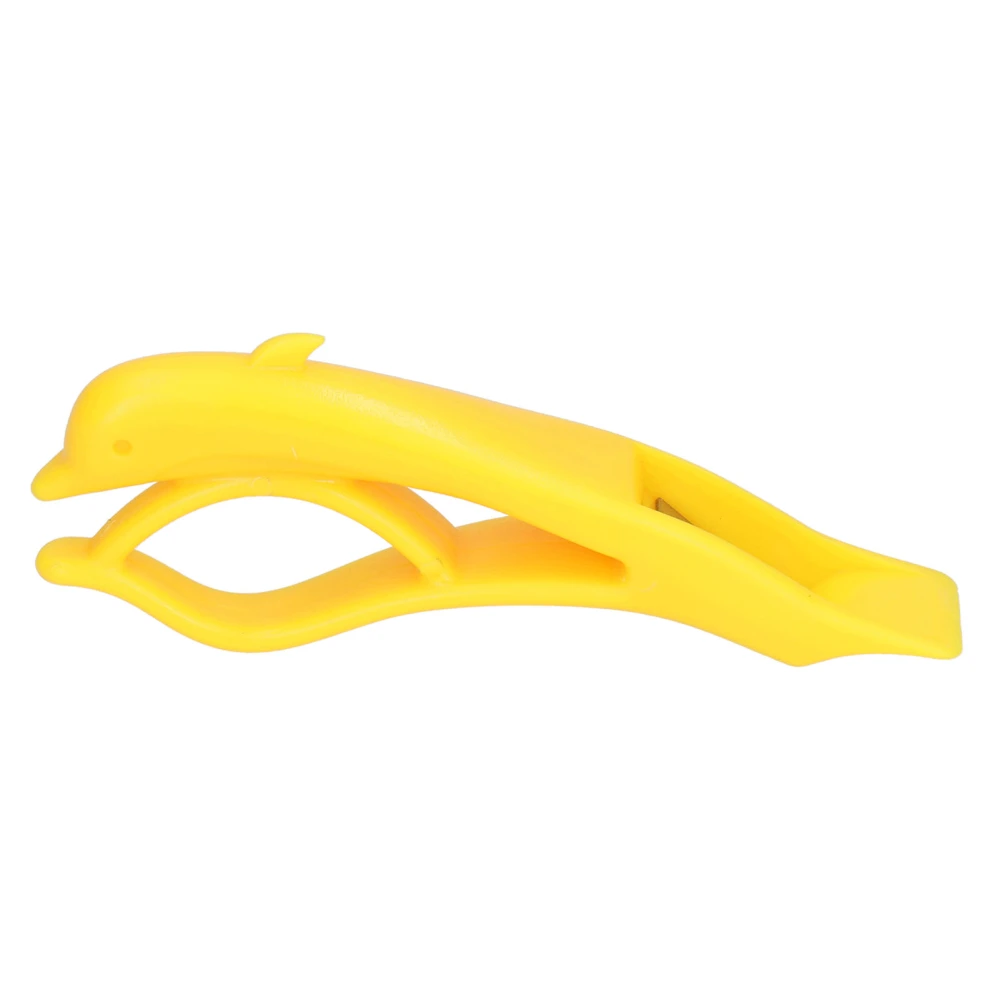 Dolphin Shaped Fruit Peeler Manual Multifunctional Household Peeler Kitchen Tool for Pear PotatoYellow