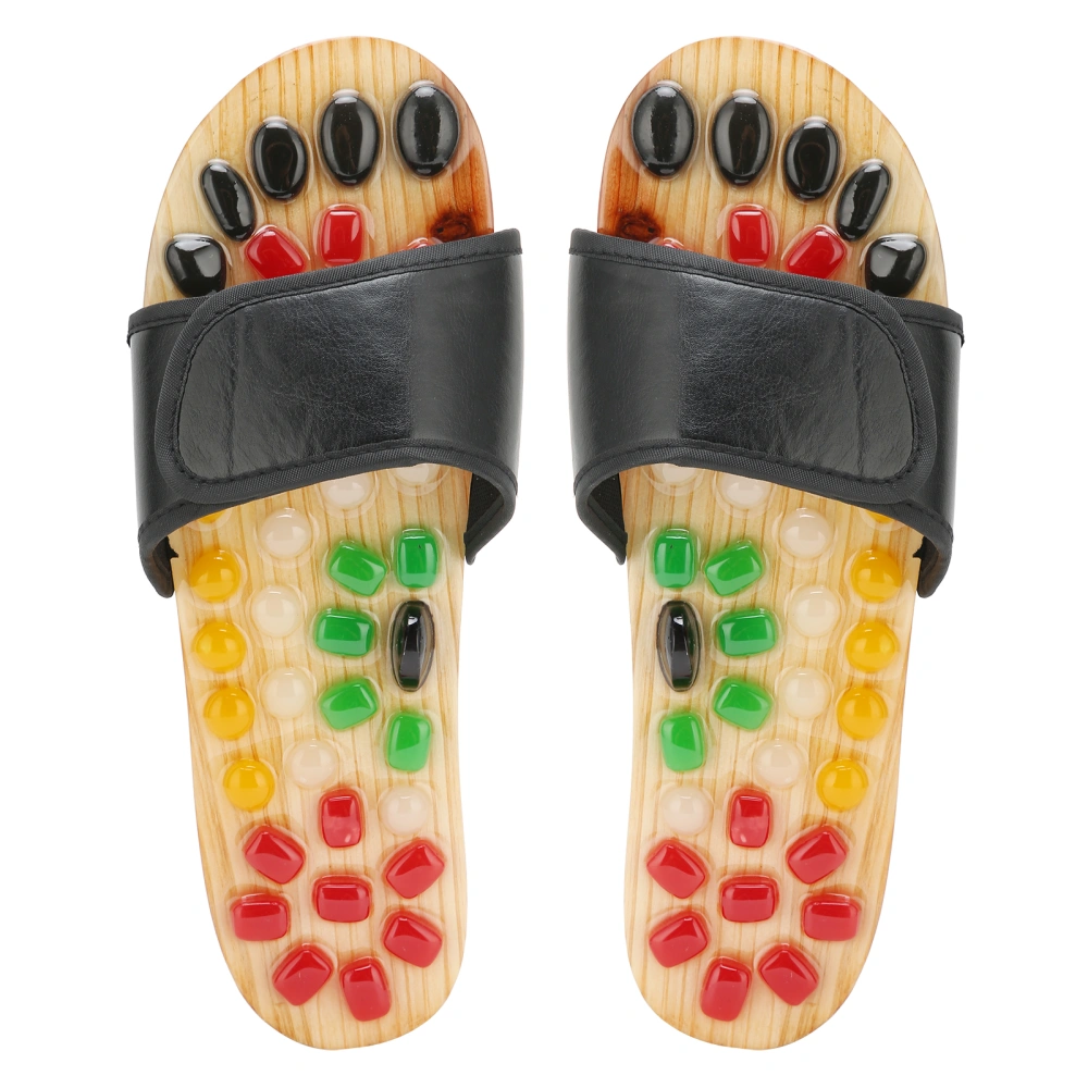 Acupressure Foot Massager Slippers Reflexology Acupoint Stimulation Shoes for Men Women39‑40