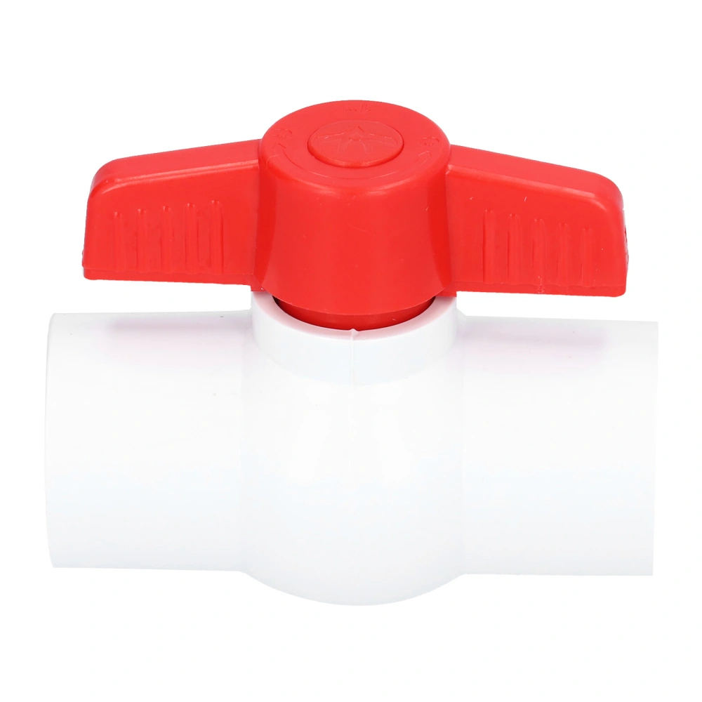 PVC Ball Valve ShutOff Valve with THandle Garden Irrigation Plumbing Pipe Fittings(DN15 )