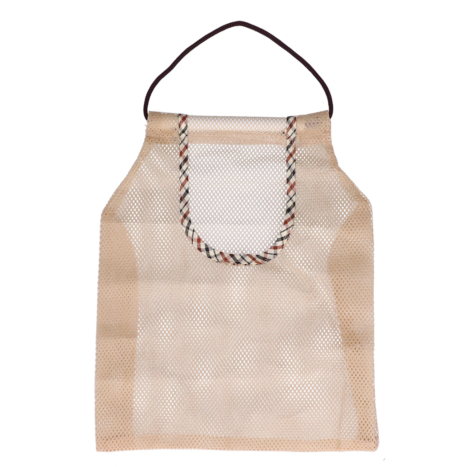 Woven Mesh Bag Cotton Mesh Shopping Bag Reusable Mesh String Fruit Tote Bag Fashion Portable Beach Bag
