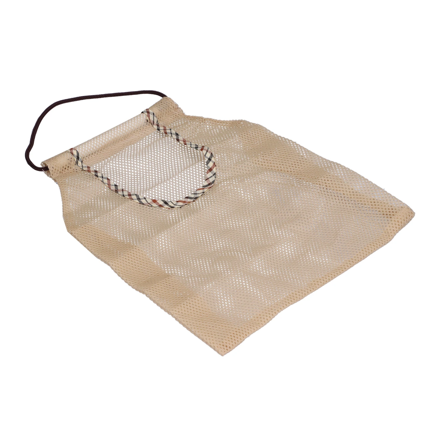 Woven Mesh Bag Cotton Mesh Shopping Bag Reusable Mesh String Fruit Tote Bag Fashion Portable Beach Bag