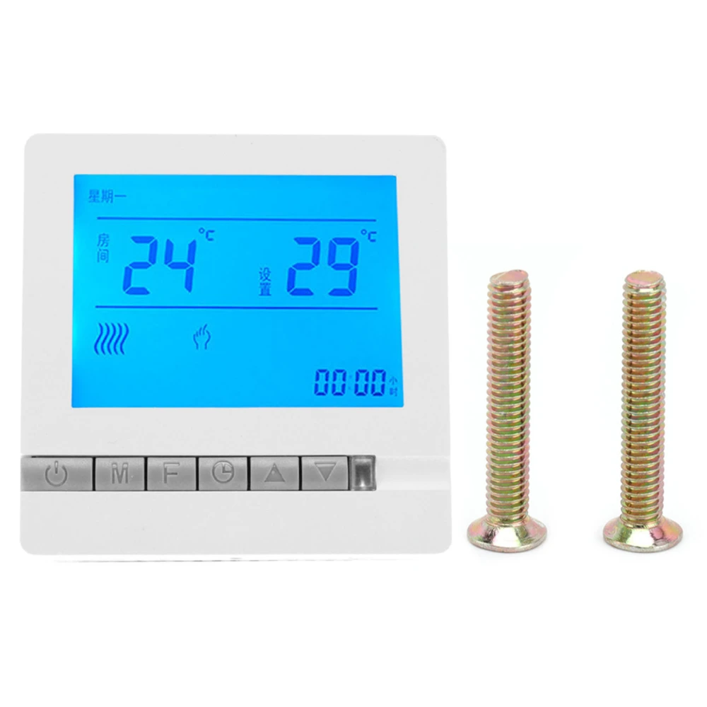 AC220V Floor Heating Thermostat Smart Temperature Controller for Home Bedroom Hall