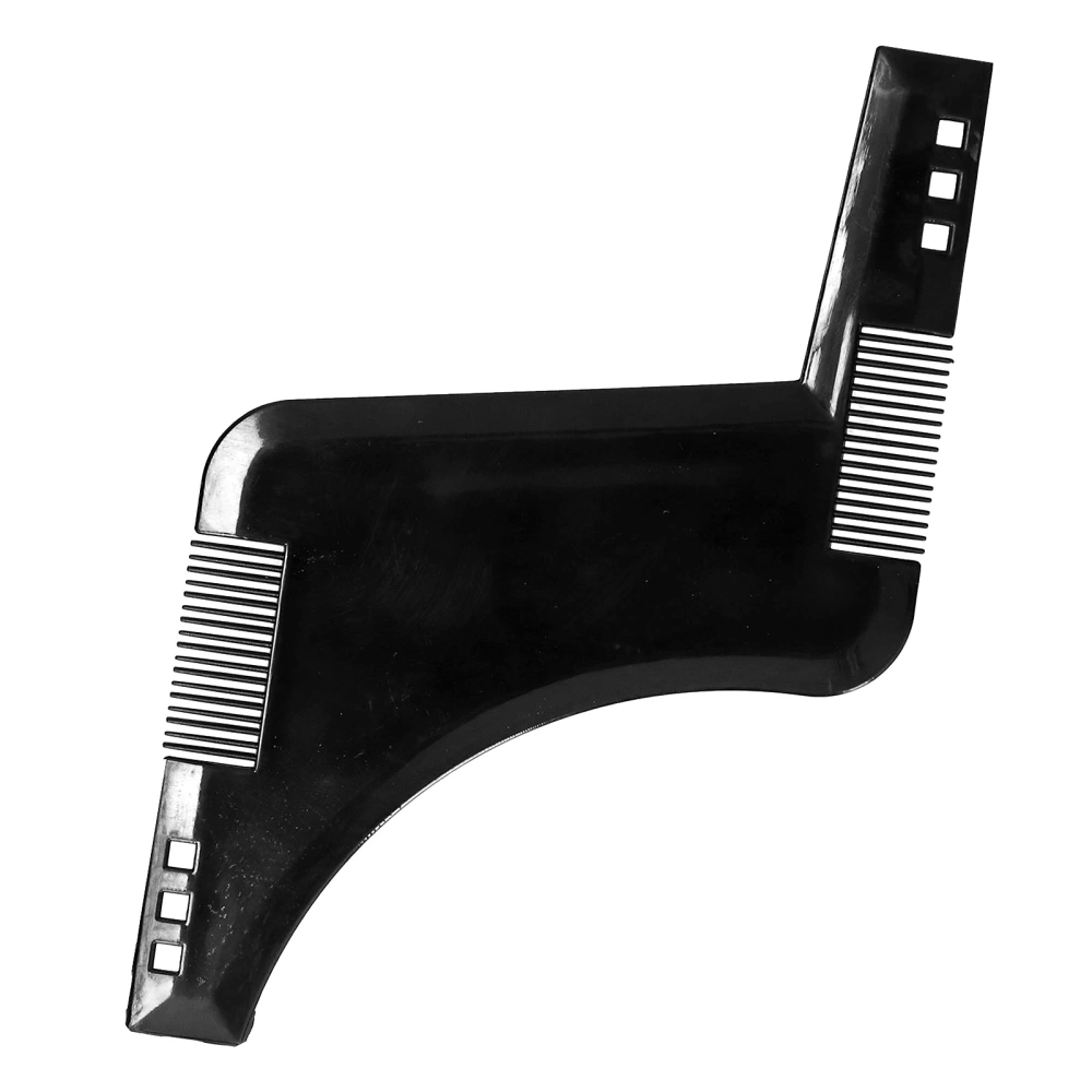 Men's Beard Comb Sideburn Styling Comb Beard Trimming Comb Beard Styling Comb Makeup Comb Black