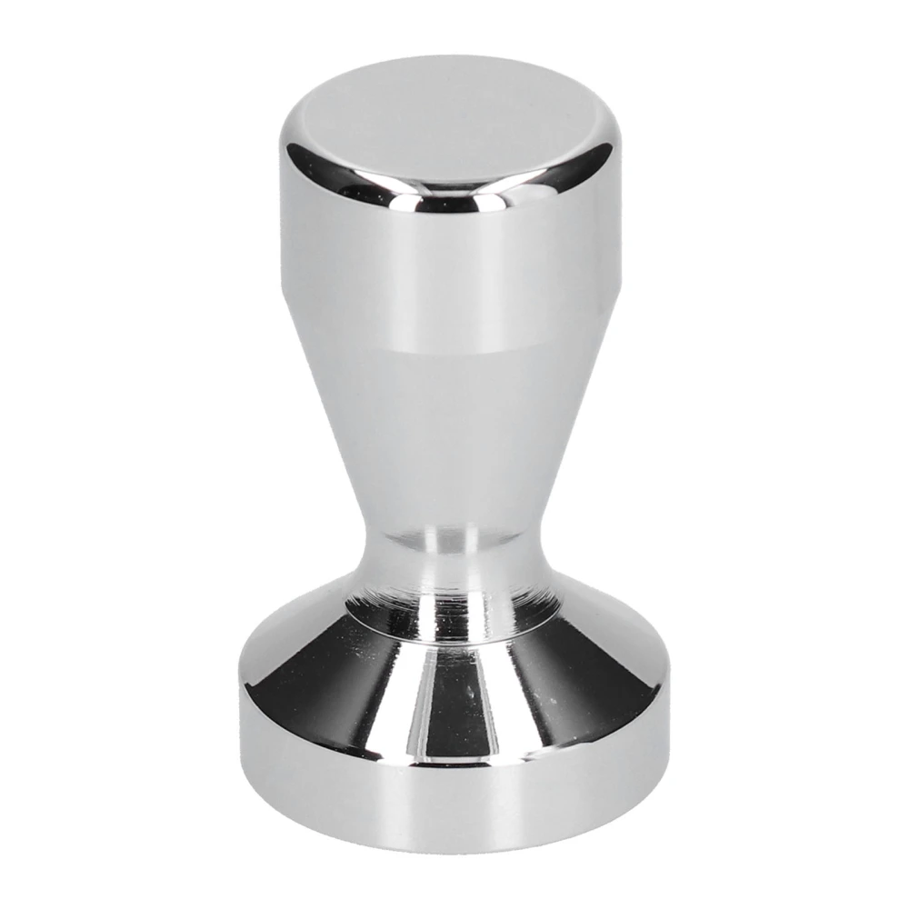 Coffee Tamper Stainless Steel Italian Compact Coffee Powder Press Hammer for Home Office Silver58mm