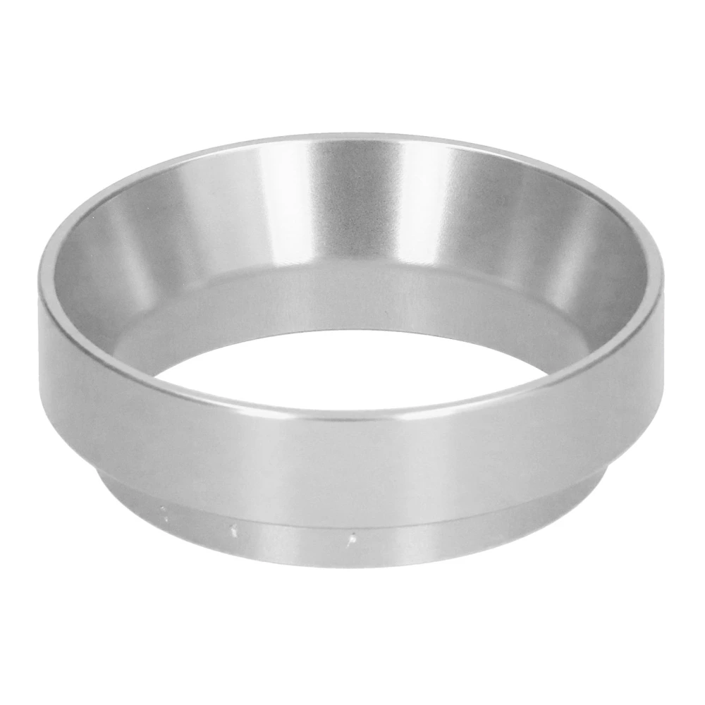 58MM Coffee Dosing Ring Replacement AntiFly Powder Cover Dosing Funnel Coffee Machine Parts(Silver )