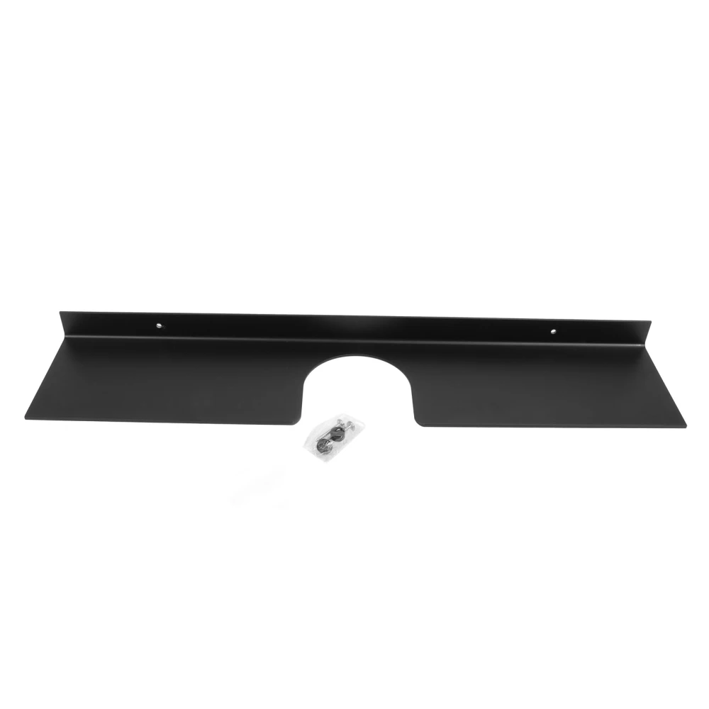 Floating Shelf Space Aluminum Anti‑rust Anti‑corrosion Punch‑free Strong Bearing Capacity Rack for Bathroom