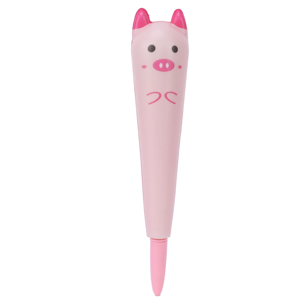 Decompression Pen Cute Innovative Pressure Release Pen Toy for Home Office SchoolPink Pig