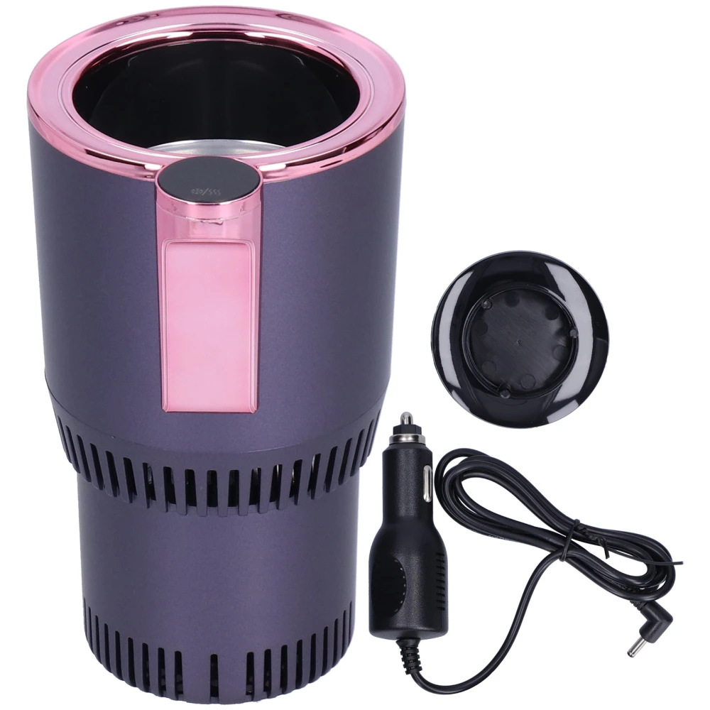 Car Cup Cooler Warmer 2‑in‑1 Cooling Heating Mug Holder Cigarette Lighter Powered DC12V