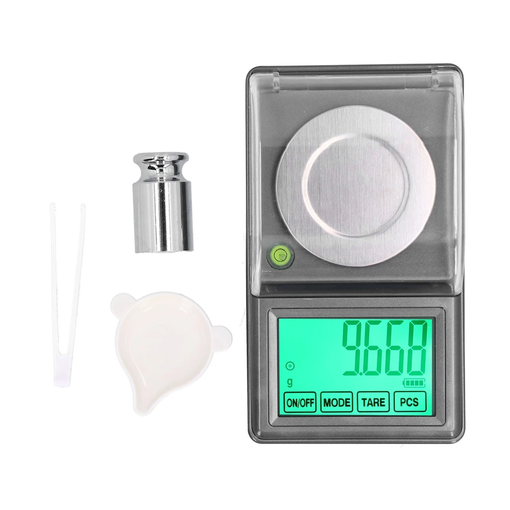 Mini Portable Jewelry Scale HighAccuracy Electric Scale with Level Adjustment for Laboratory