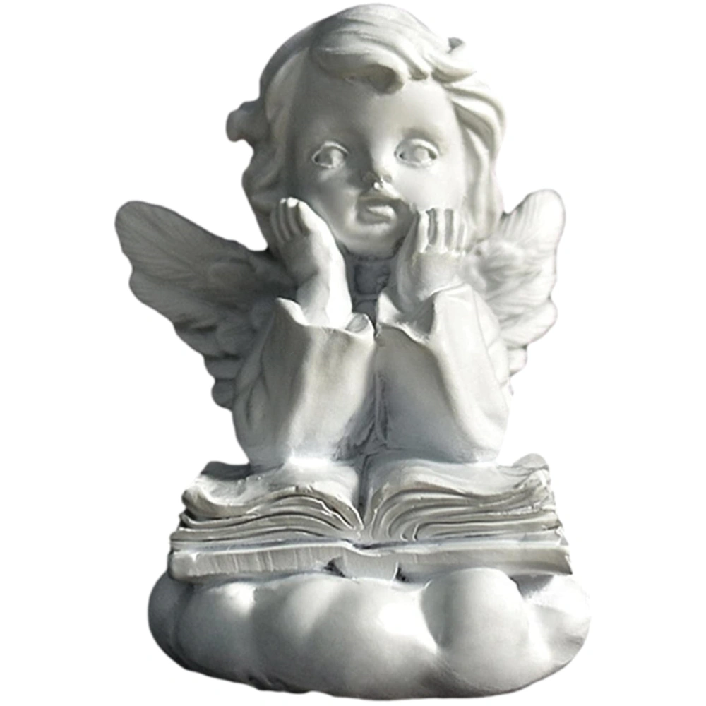 Angel Resin Garden Statue Figurine Fairy Angel Sculpture Home Decoration