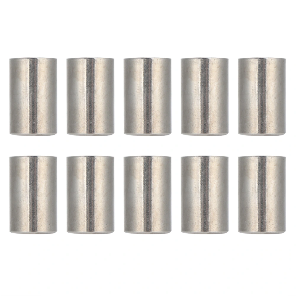 10PCS G1/4 Female Thread Stainless Steel Ferrule Straight Connector Pipe Fitting for Weld