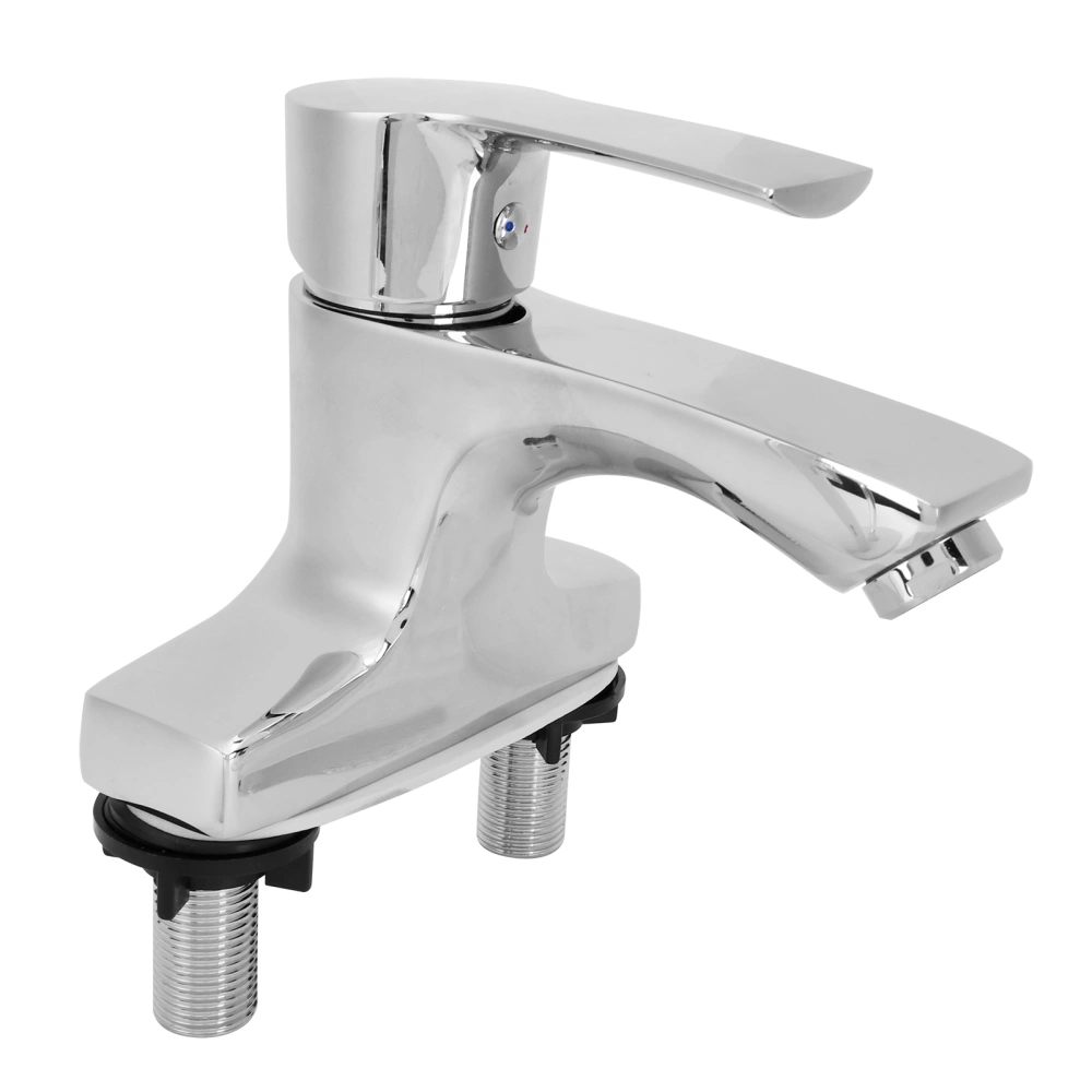 G1/2in Thread Copper Cold Hot Sink Faucet Washbasin Water Mixer Tap for Bathroom Kitchen