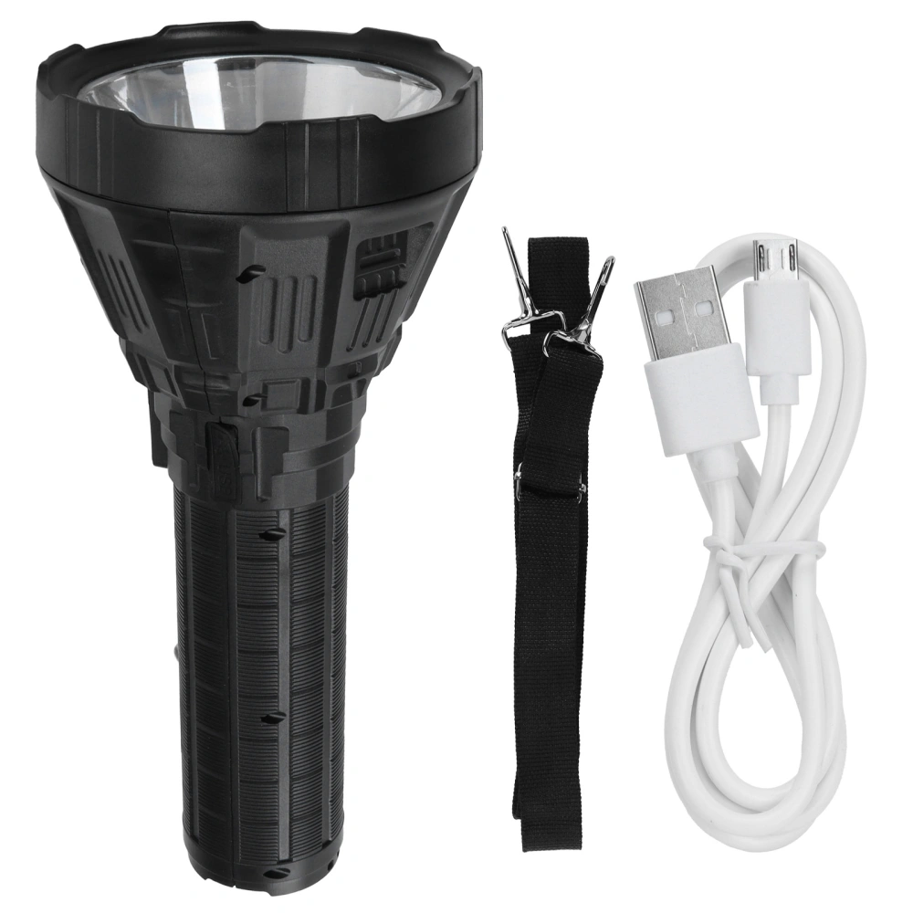 XHP50 Handheld Searchlight USB Charging 36W High Power Strong Light Flashlight for Outdoor