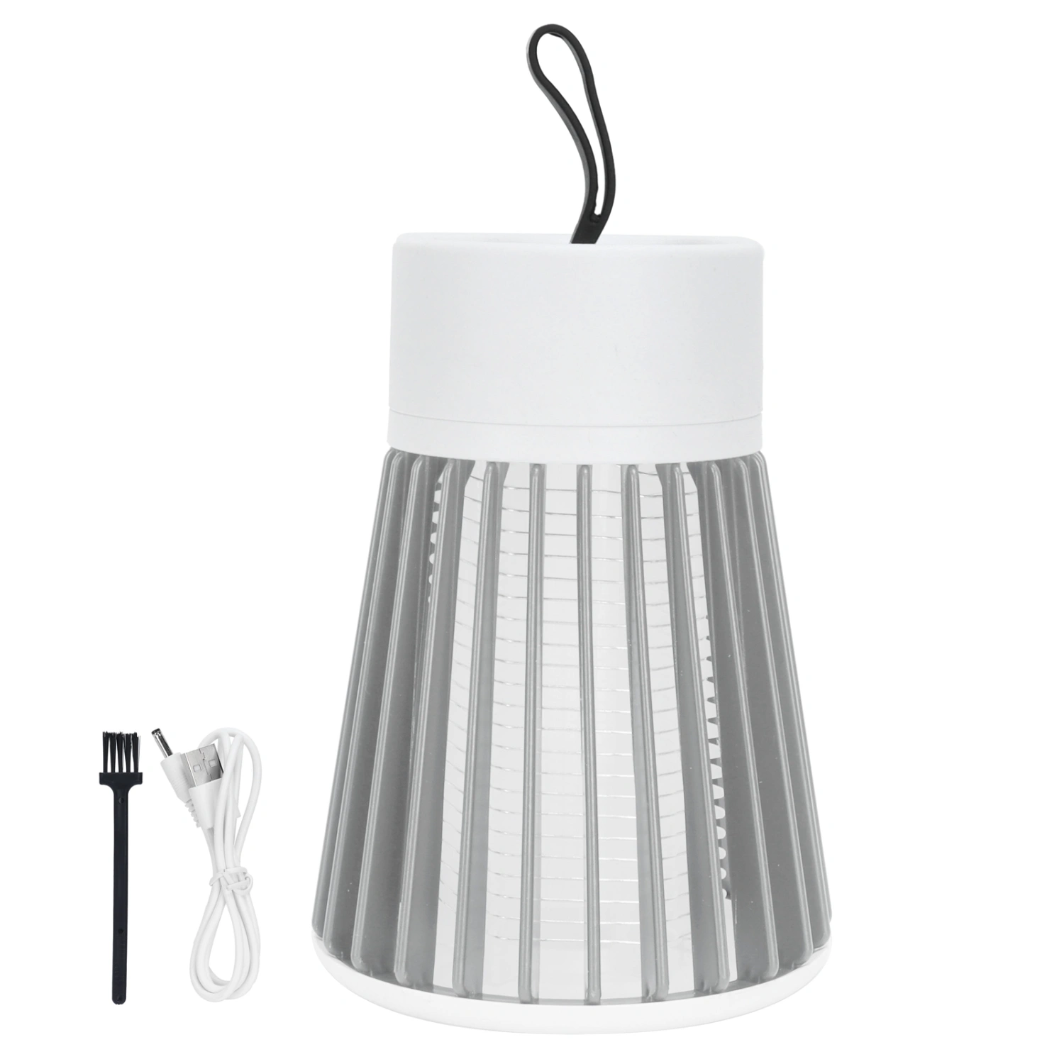 Mosquito Killer Light Handheld Electronic Ultraviolet Mosquito Killer for Home Outdoor UseGray White