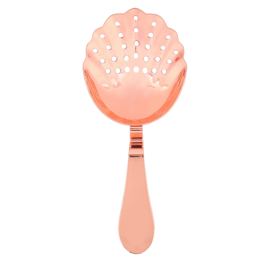 Ice Strainer 304 Stainless Steel Bar Cocktail Ice Drink Filter Bartending AccessoryRose Gold