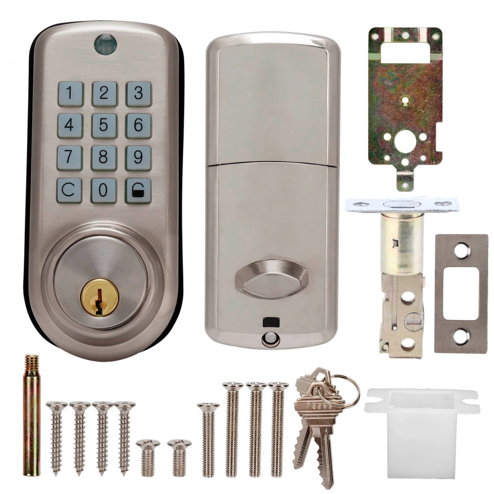 Mechanical Door Lock Set Waterproof Password Lock with Keypad for Home Office Building