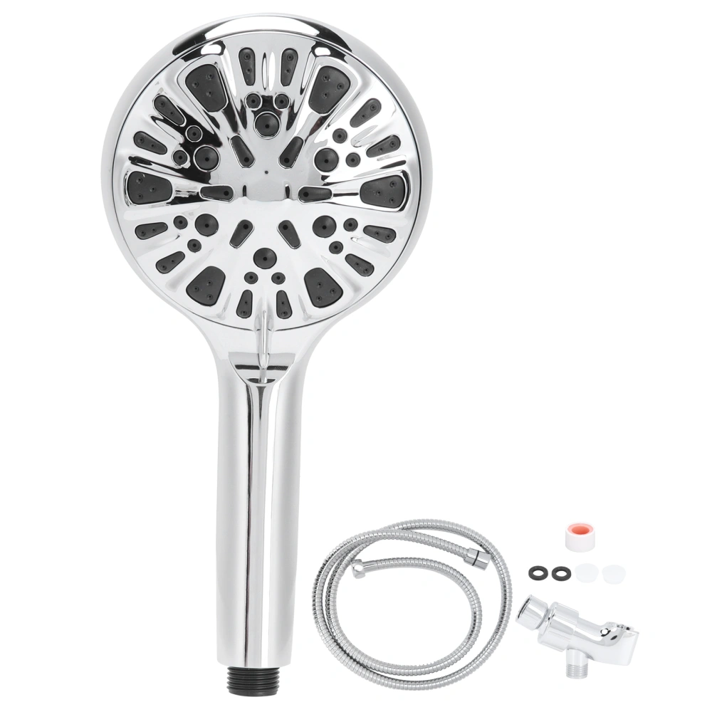 G1/2 Shower Head 9 Spray Setting High Pressure Handheld Shower Sprayer Bathroom AccessoryShower Set