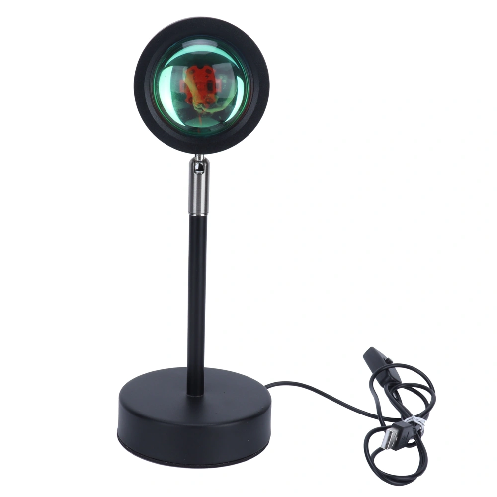 LED USB Projection Lamp Ambient Lighting Home Bedroom Broadcast Background DecorationColorful