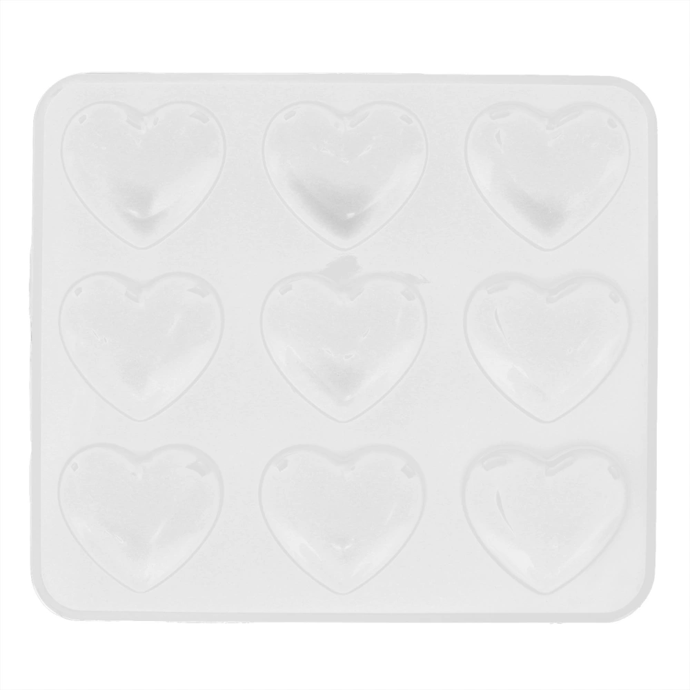 3Pcs Heart-Shaped Mold DIY Baking Mold 9-Hole Cake Making Mold Tool for Home Use