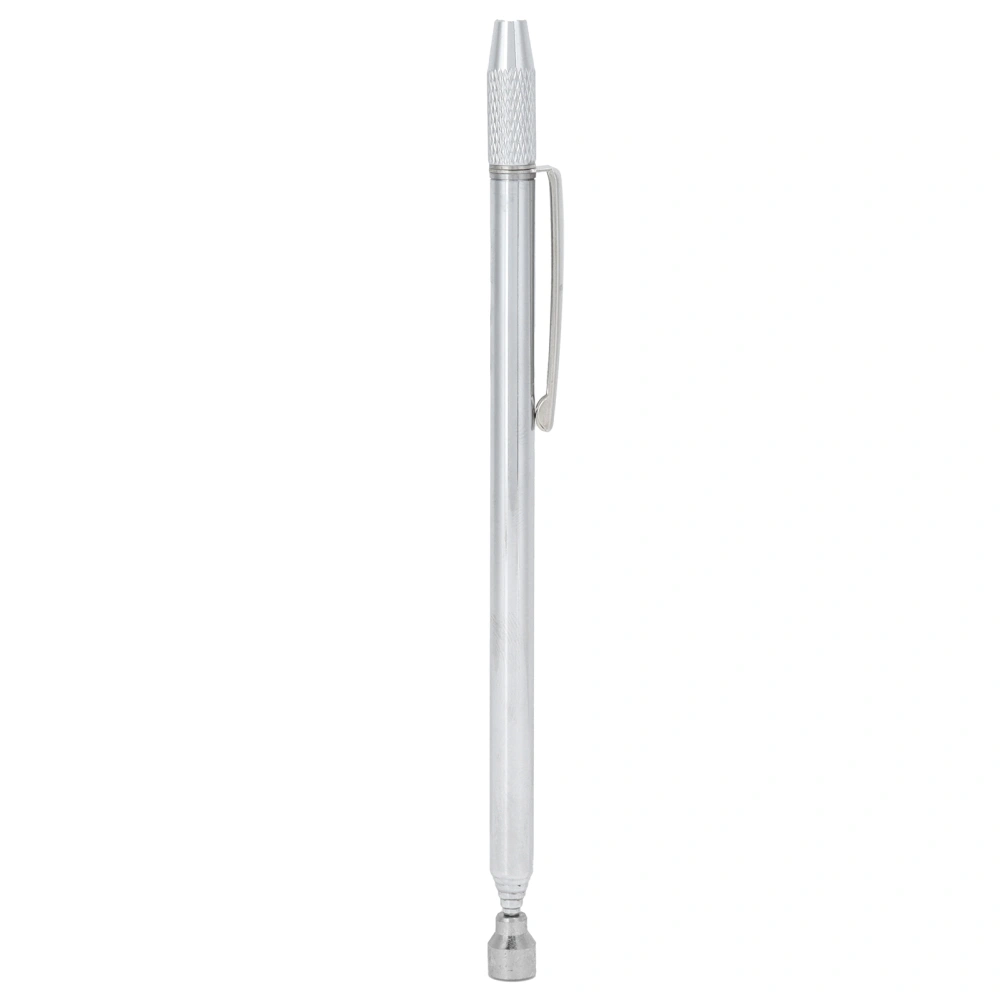 Telescopic Picker LAN‑5006 Stainless Steel 2lb Permanent Magnet Pickup Pen Tool Silver