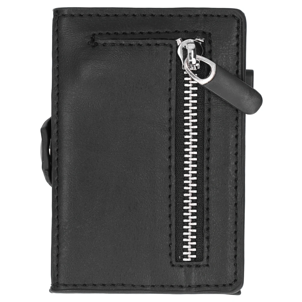 Portable Business Card Holder Travel Credit Card Case Organizer for Men and Women UseBlack Flat Texture x-65#