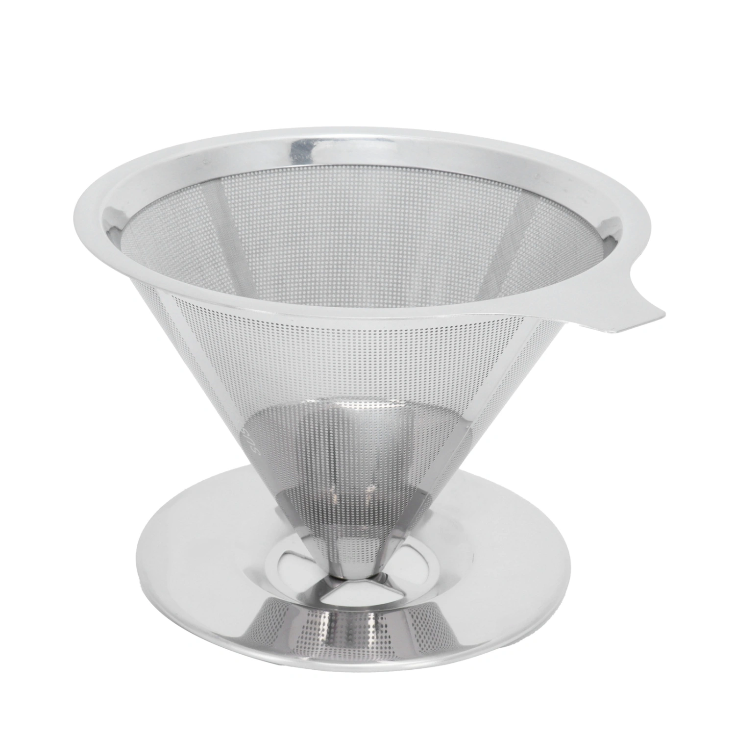 Stainless Steel Brew Drip Coffee Filter Funnel Cup Dripper Coffee Machine Accessories