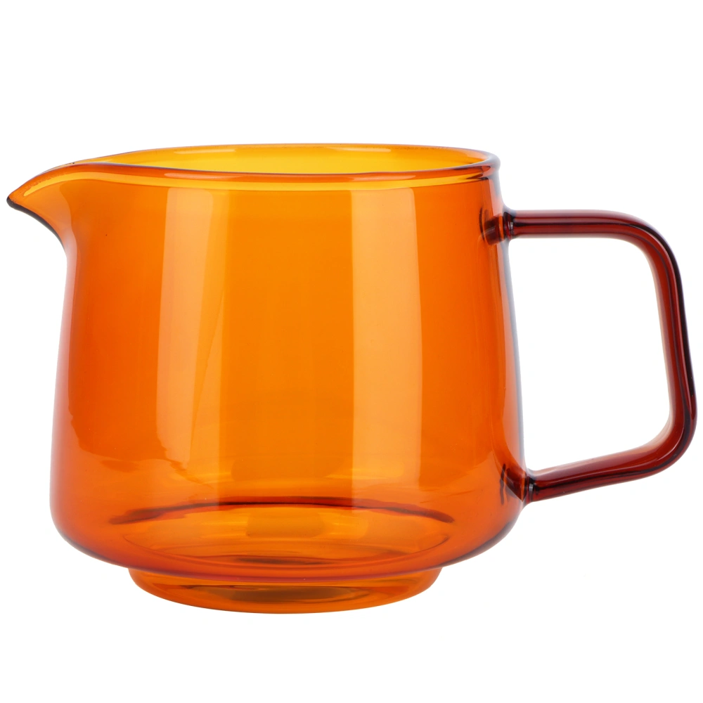 550ml Cup Coffee Sharing Cup Borosilicate Glass Cup Household Supplies for Tea Coffee WaterAmber