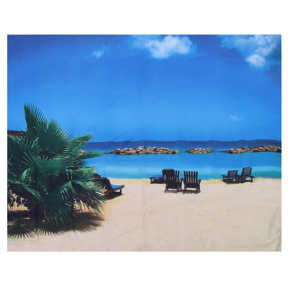 Wall Tapestry Beach Scenery Background Art Decoration for Home Living Room Bedroom230x180cm