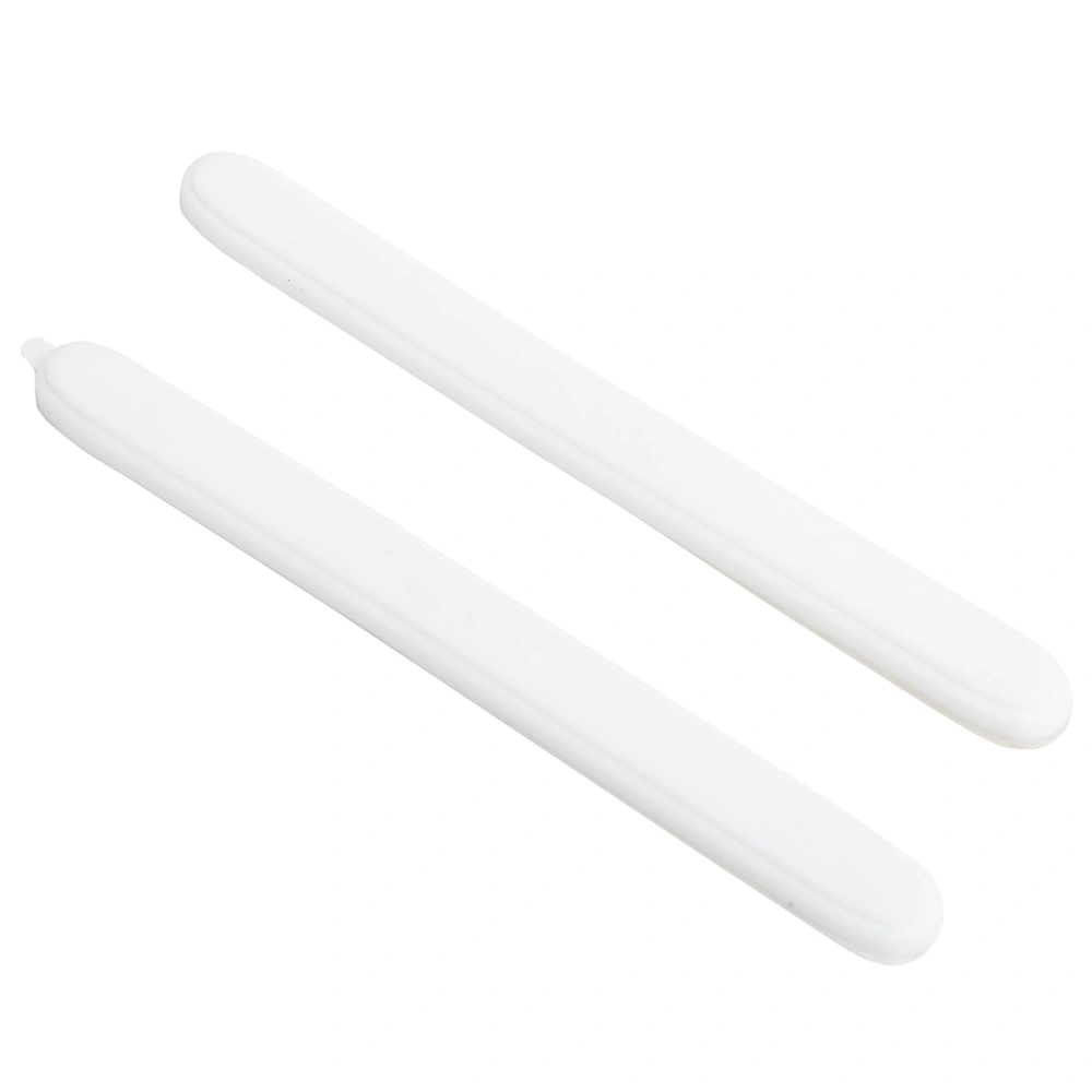 2Pcs Car Door Edge Guard Anti Collision Buffer Trim Cover Protector Accessory White