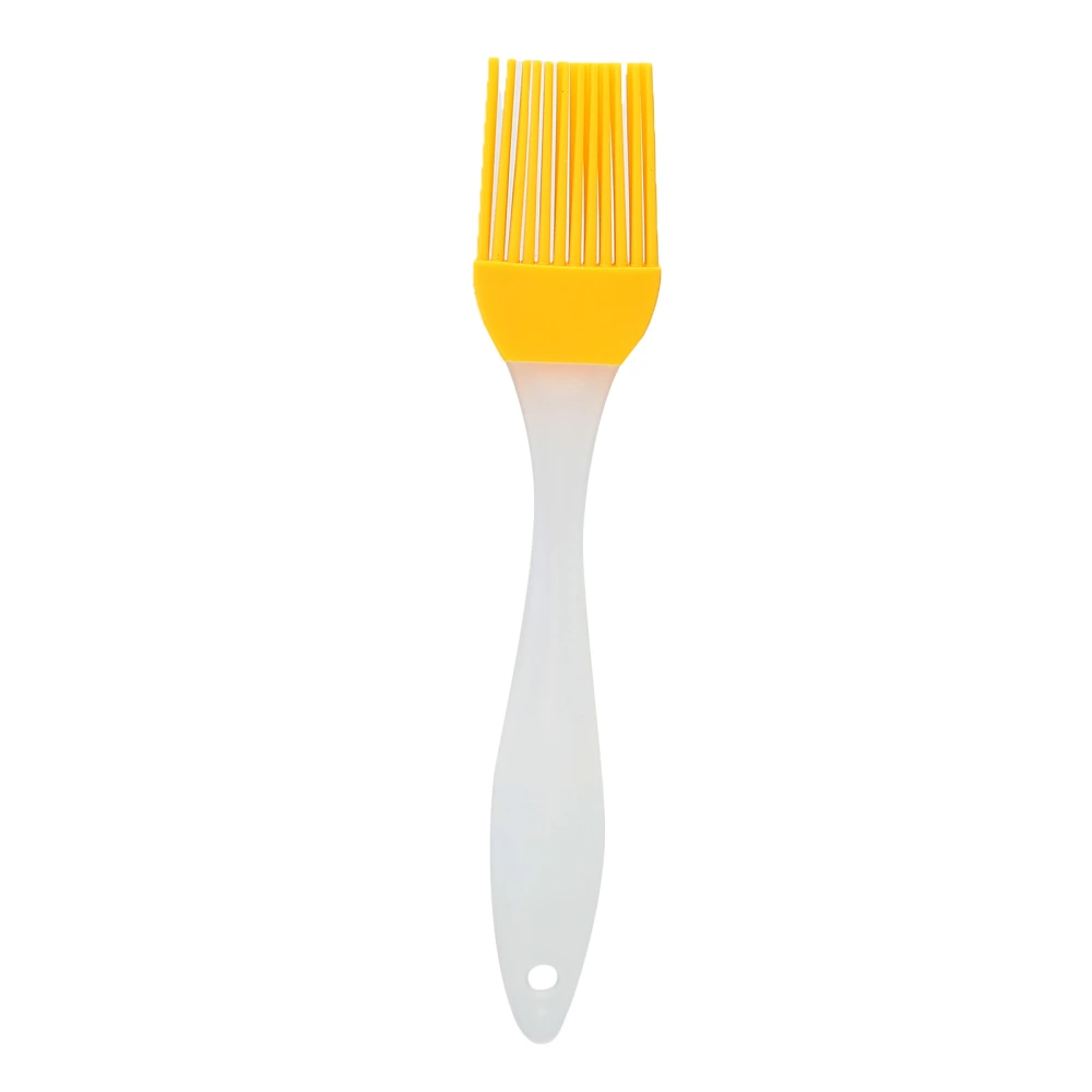 Yellow Silicone Oil Brush Grill Brush Kitchen Gadgets for Outdoor Camping Barbecue