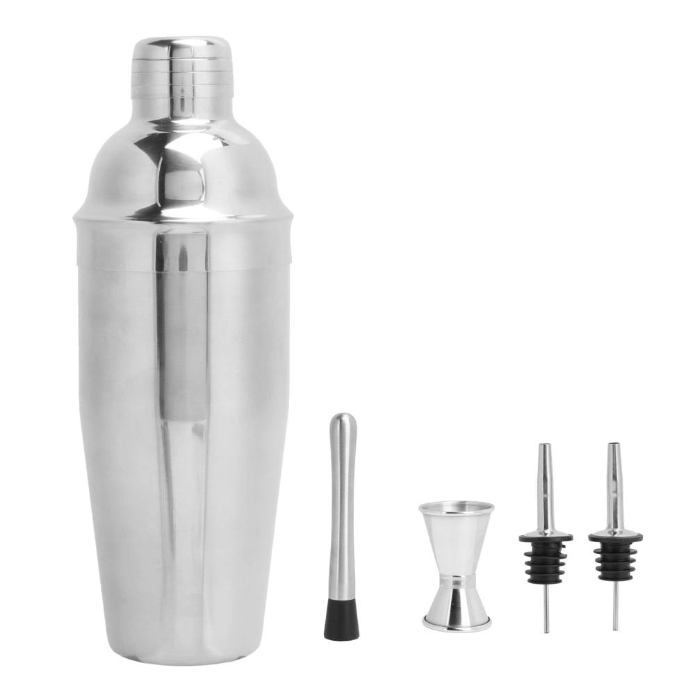 Stainless Steel Cocktail Shaker Bartending Mixing Tool for Bar Family Party Restaurant