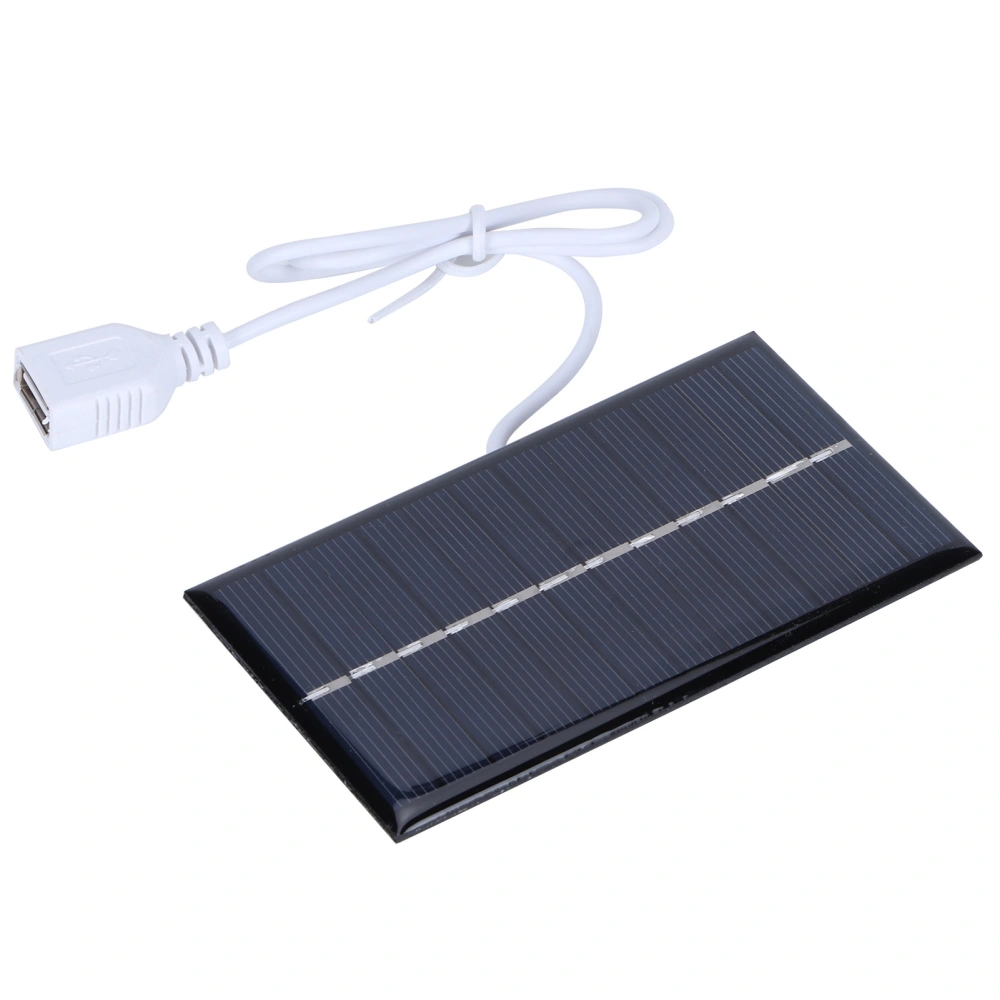 1W 6V Solar Panel Polysilicon DIY Solar Charging Board for Toys Lamps Water Pumps