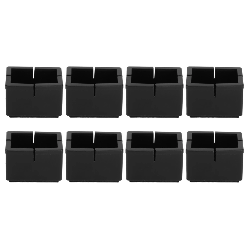 8PCS Silicone Chair Leg Caps Non Slip Table Foot Cover Floor Protector Furniture Leg Pads