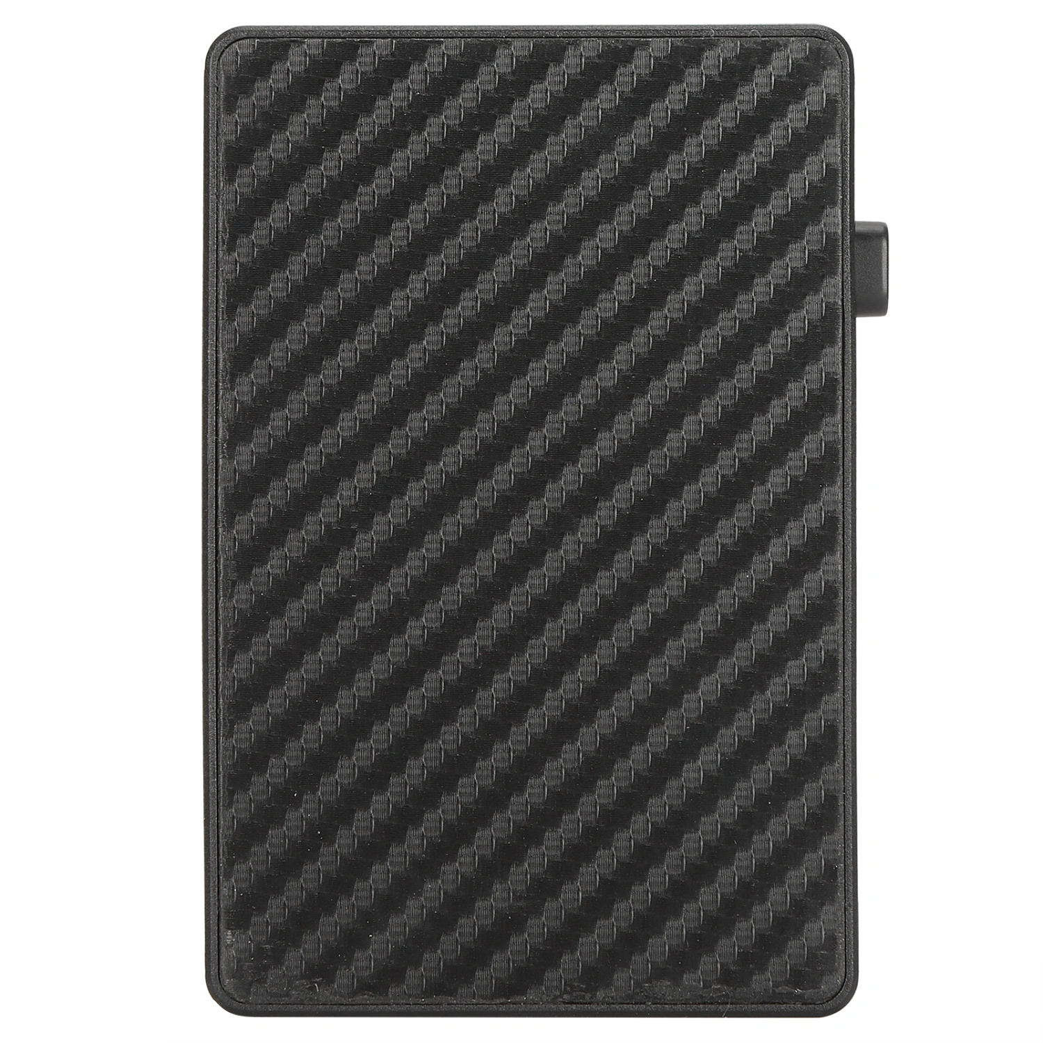 Anti Theft Business Card Holder Portable Anti Magnetic Credit Card ID Case for RFID(Carbon Fiber Black X64#A)