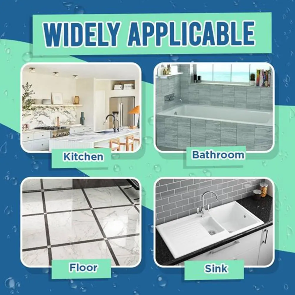 Tile Grout Repair Agent Waterproof Tile Grout Sealer for Repairing Tile Grout in Bathrooms Kitchens