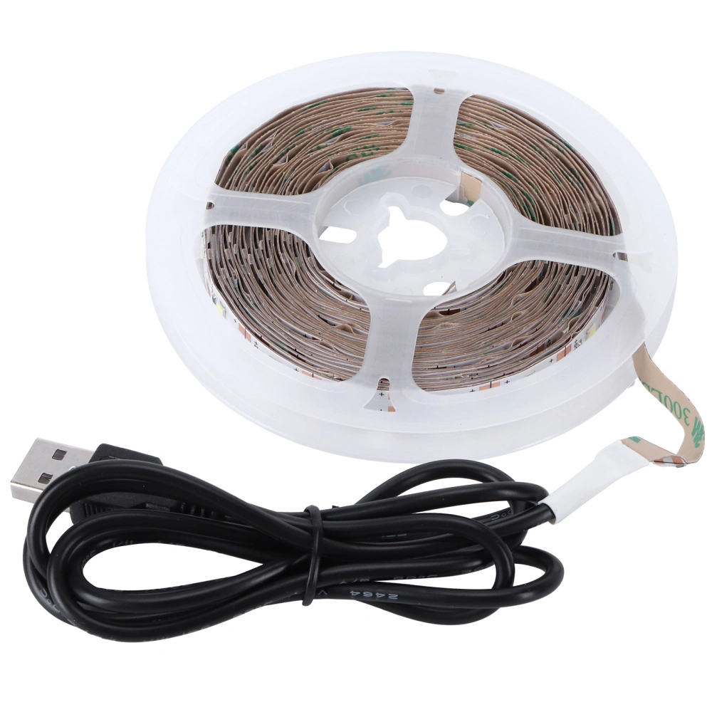 LED Light Strip SelfAdhesive USB Powered TV Background Lighting Decoration White Light