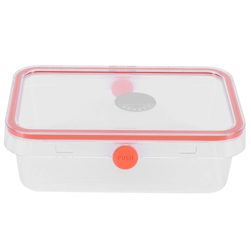 1150ml Food Storage Box Container Portable Sealing Lunch Box Kitchen Accessory Orange